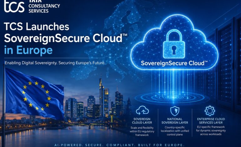 TCS Launches SovereignSecure Cloud in Europe Amid Rising Global Push for Digital Sovereignty