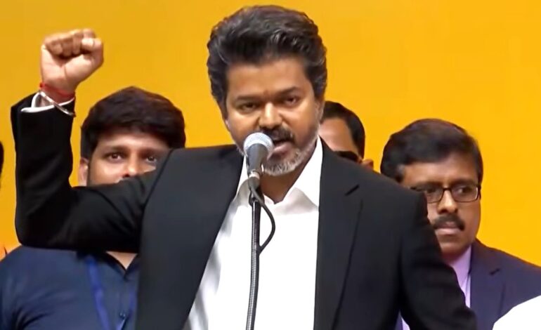 TVK Chief Thalapathy Vijay Sworn In as Tamil Nadu Chief Minister, Heads Coalition Government