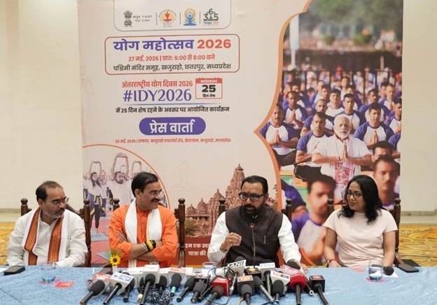 Khajuraho to Host 25-Day Countdown Event for International Day of Yoga 2026