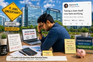 IT Layoff Fear Grips Hyderabad Techies as Job Uncertainty Reshapes Financial Decisions
