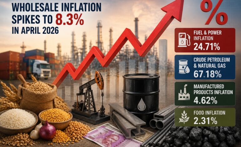 Wholesale Inflation Surges to 8.3%: Is India Entering a New Cost-Push Inflation Cycle?