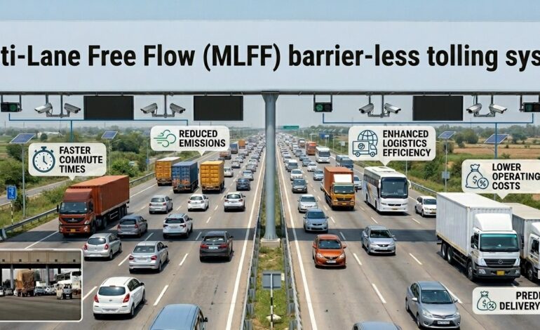 First Barrier-less Tolling System Launched on NH-48, Marking Shift to Fully Digital Highway Operations