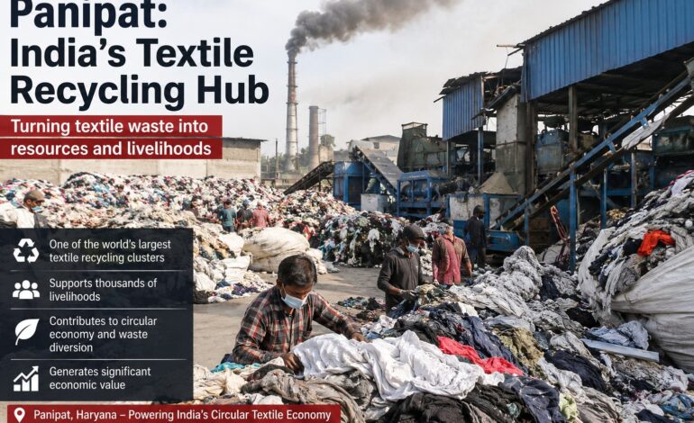 India’s Textile Recycling Reality: Circular Economy or Fast Fashion Waste Hub?