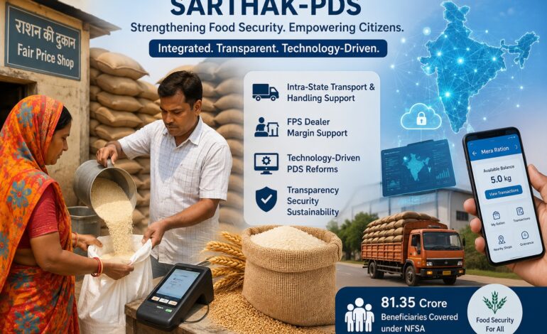 Cabinet Approves ₹25530 Crore SARTHAK-PDS Scheme to Modernise Public Distribution System