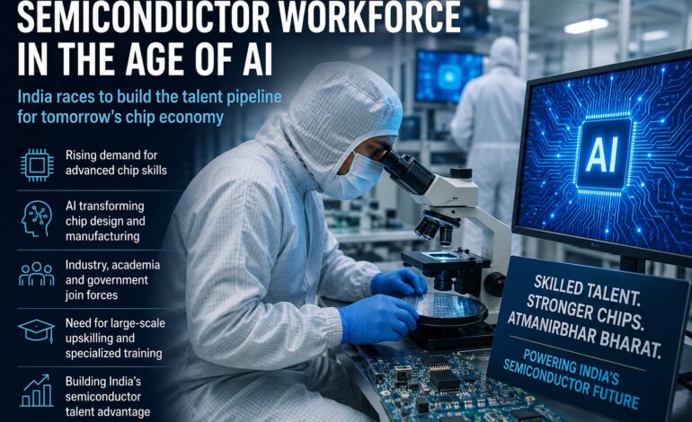India faces urgent semiconductor talent challenge in AI era