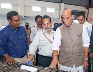 Rajnath Singh inaugurates advanced weapon system complex at DRDL in Hyderabad