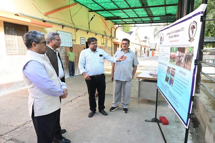 DAHD Secretary Naresh Pal Gangwar Visits DUVASU, Calls for Strengthening Veterinary Infrastructure