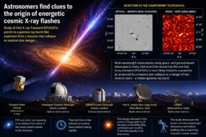 Indian Scientists Trace Origin of Rare Cosmic X-Ray Flash Linked to Hidden Gamma-Ray Burst