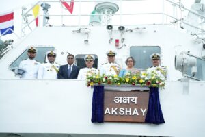 India Commissions ICGS Akshay, Strengthening Coastal Security and Indigenous Shipbuilding