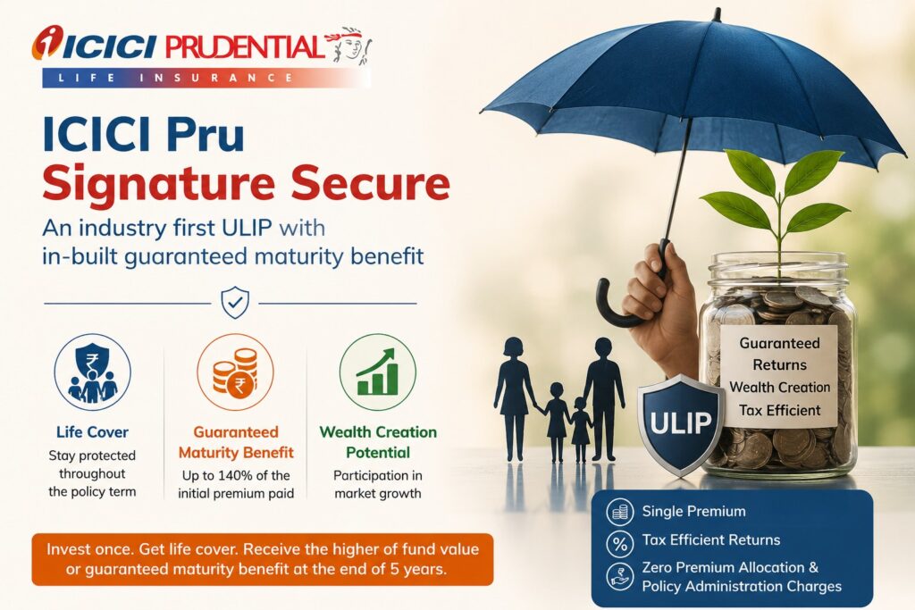 Vikas Gupta, Chief Product Officer at ICICI Prudential Life Insurance, said the company designed the offering to address growing demand for solutions that combine guaranteed returns with better post-tax outcomes and financial protection.