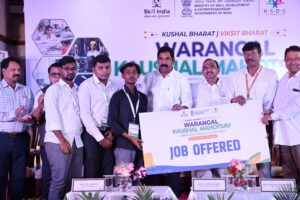 Over 1000 Telangana Youth Secure Job Offers at Kaushal Mahotsav in Warangal