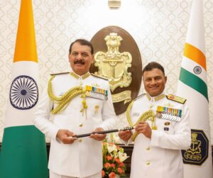 Admiral Krishna Swaminathan Takes Charge as 27th Chief of the Naval Staff