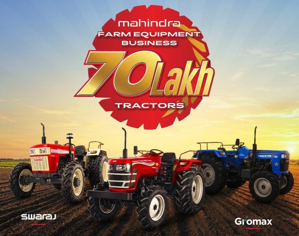 Mahindra Farm Equipment Business markets its products through leading brands including Mahindra Tractors, Swaraj Tractors and Gromax, which manufactures the Trakstar and Hindustan tractor ranges.