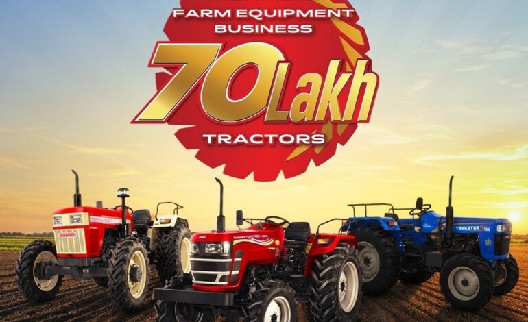 Mahindra Crosses Historic 70-Lakh Tractor Production Milestone, Eyes Next Phase of Farm Innovation