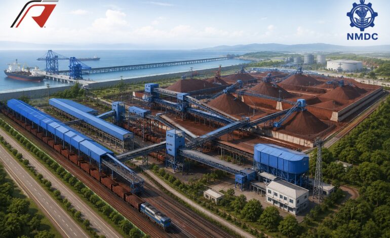 RVNL Wins ₹2977 Crore NMDC Contract to Build Major Iron Ore Logistics Hub at Visakhapatnam