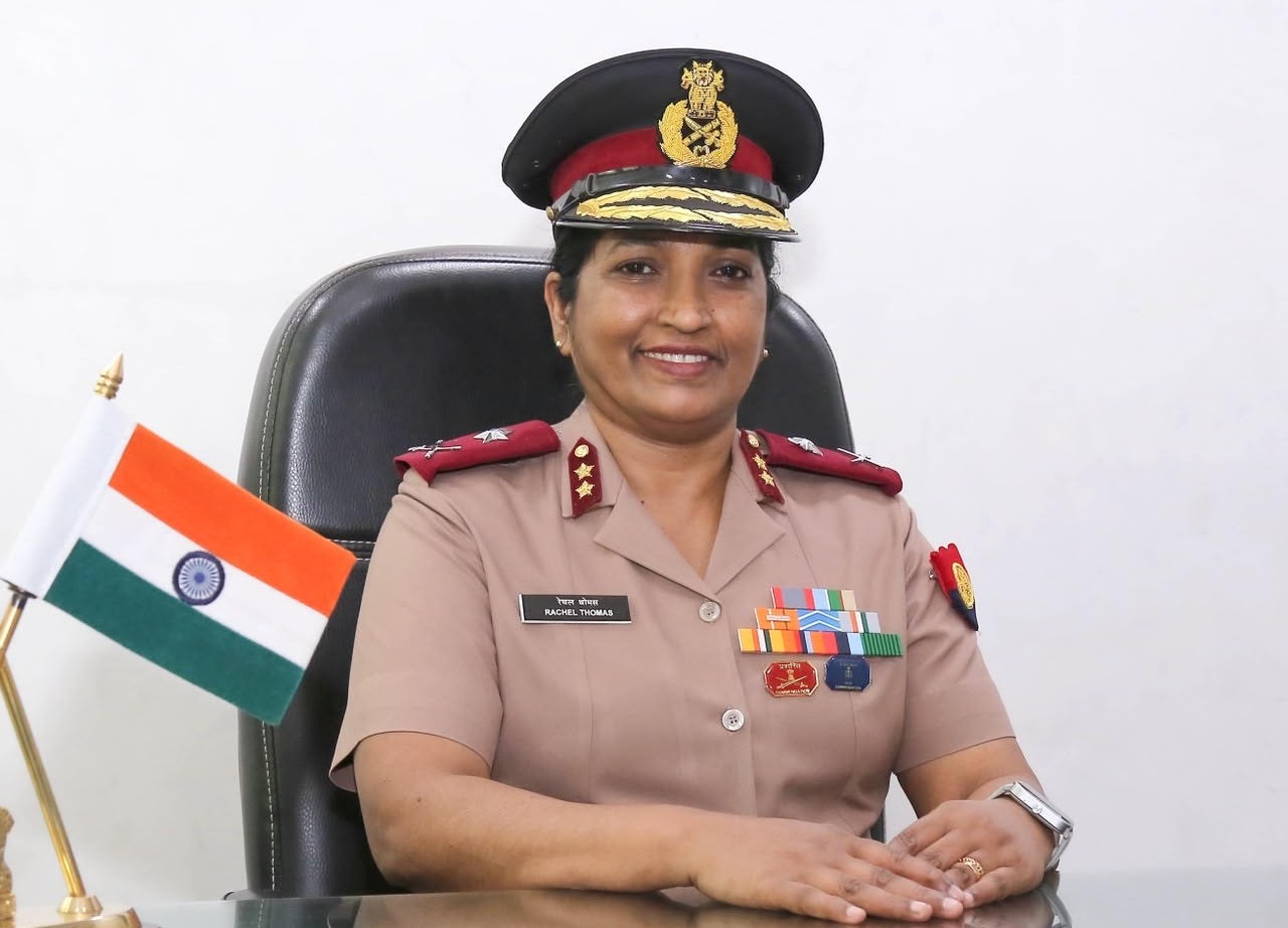 Maj Gen Rachel Thomas Takes Charge as Additional Director General of Military Nursing Service