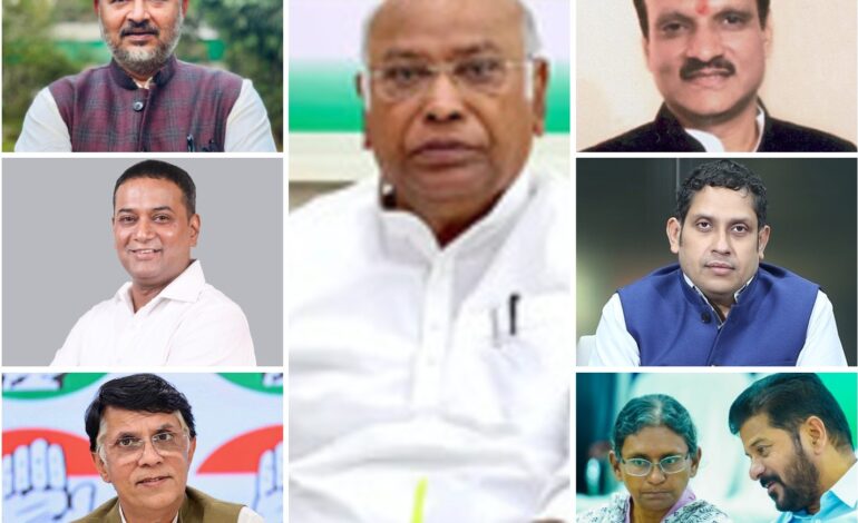 AICC Chief Mallikarjun Kharge, Telangana In-Charge Meenakshi Natarajan Among Congress Nominees for Rajya Sabha