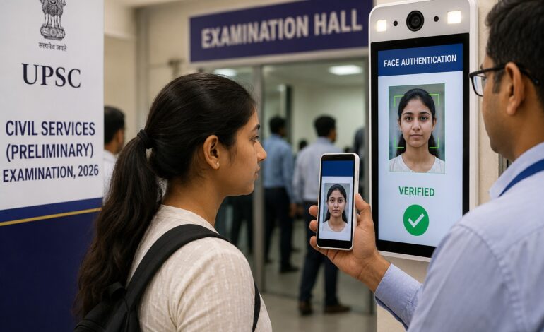 UPSC Deploys Face Authentication Across Civil Services Prelims to Curb Impersonation