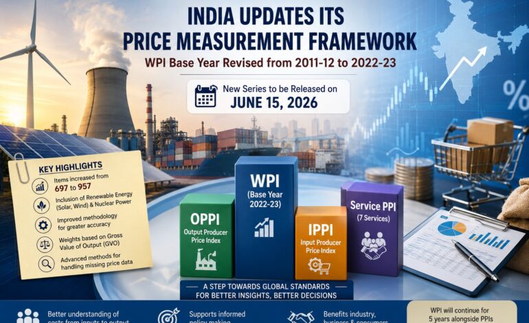 India Overhauls Wholesale Inflation Framework, Shifts Towards Global Producer Price Standards