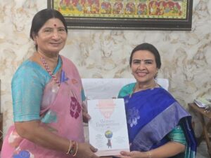 State Mahila Congress President Errabelli Swarna Invited to WETA India Launch Event