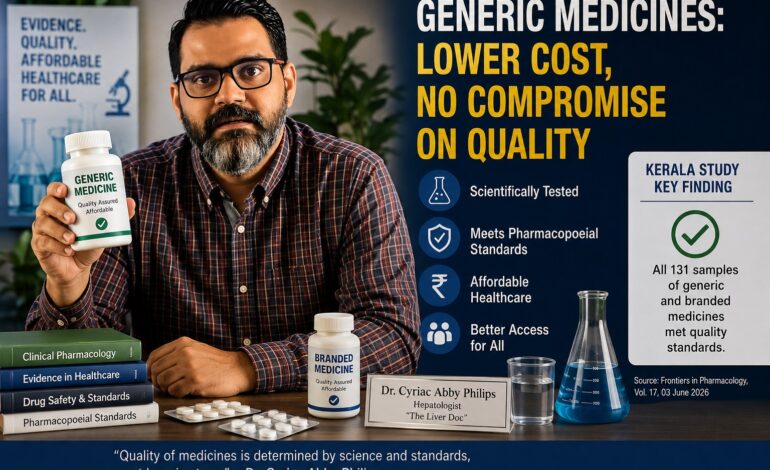 Quality Beyond Price: What a Public Health Expert’s Study Reveals About Generic Medicines