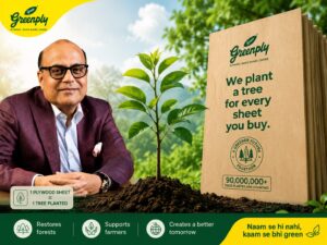 Greenply Pledges One Tree Plantation for Every Plywood Sheet Sold, Targets 100 Million Trees