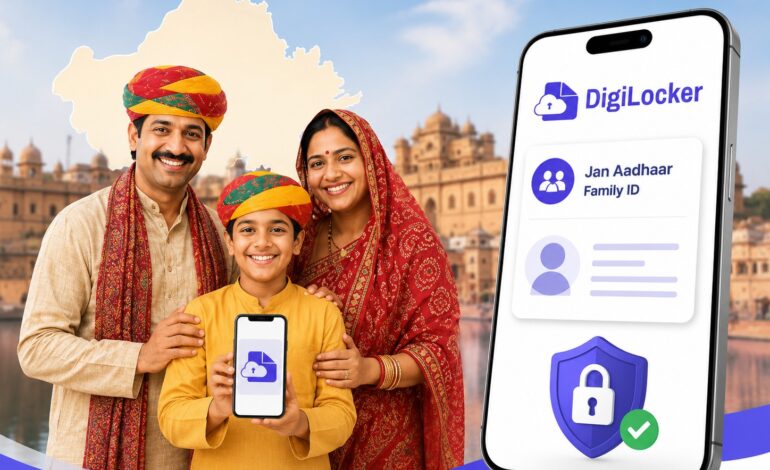 Jan Aadhaar Goes Digital on DigiLocker, Benefiting 7.5 Crore Rajasthan Residents