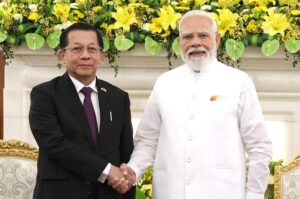 India Myanmar Deepen Strategic Ties; Modi Announces 100 Scholarships, Push for Connectivity and Trade
