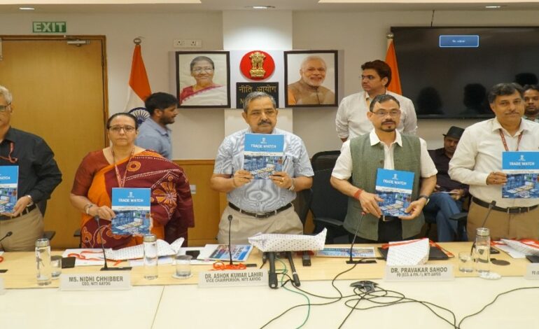 India’s Trade Touches $1.84 Trillion, Pharma Sector Emerges as Growth Driver: NITI Aayog