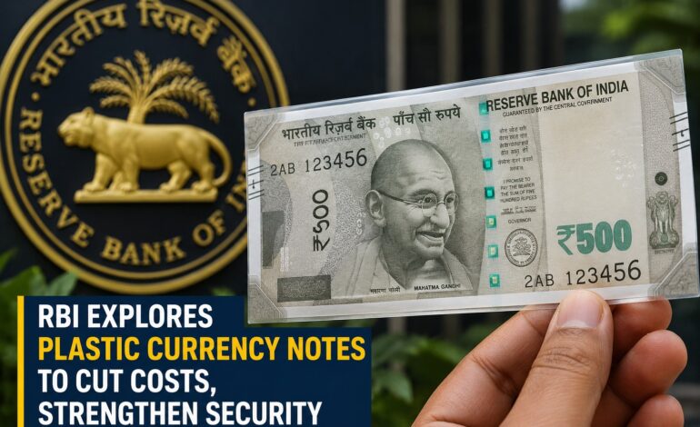 RBI Explores Plastic Currency Notes to Cut Costs, Strengthen Security