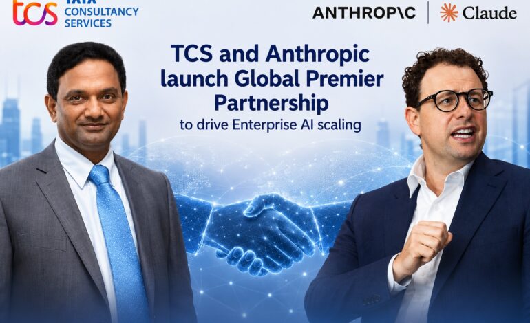 TCS, Anthropic Forge Global AI Alliance to Accelerate Enterprise Adoption