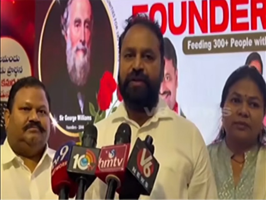 YMCA Founder’s Day: Govt Whip Addanki Dayakar Assures All Support for Programmes Serving Homeless and Destitute
