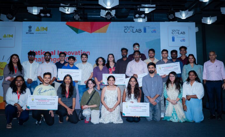Six Sustainability Startups Win Youth Co National Innovation Challenge 2026 at T-Hub Hyderabad