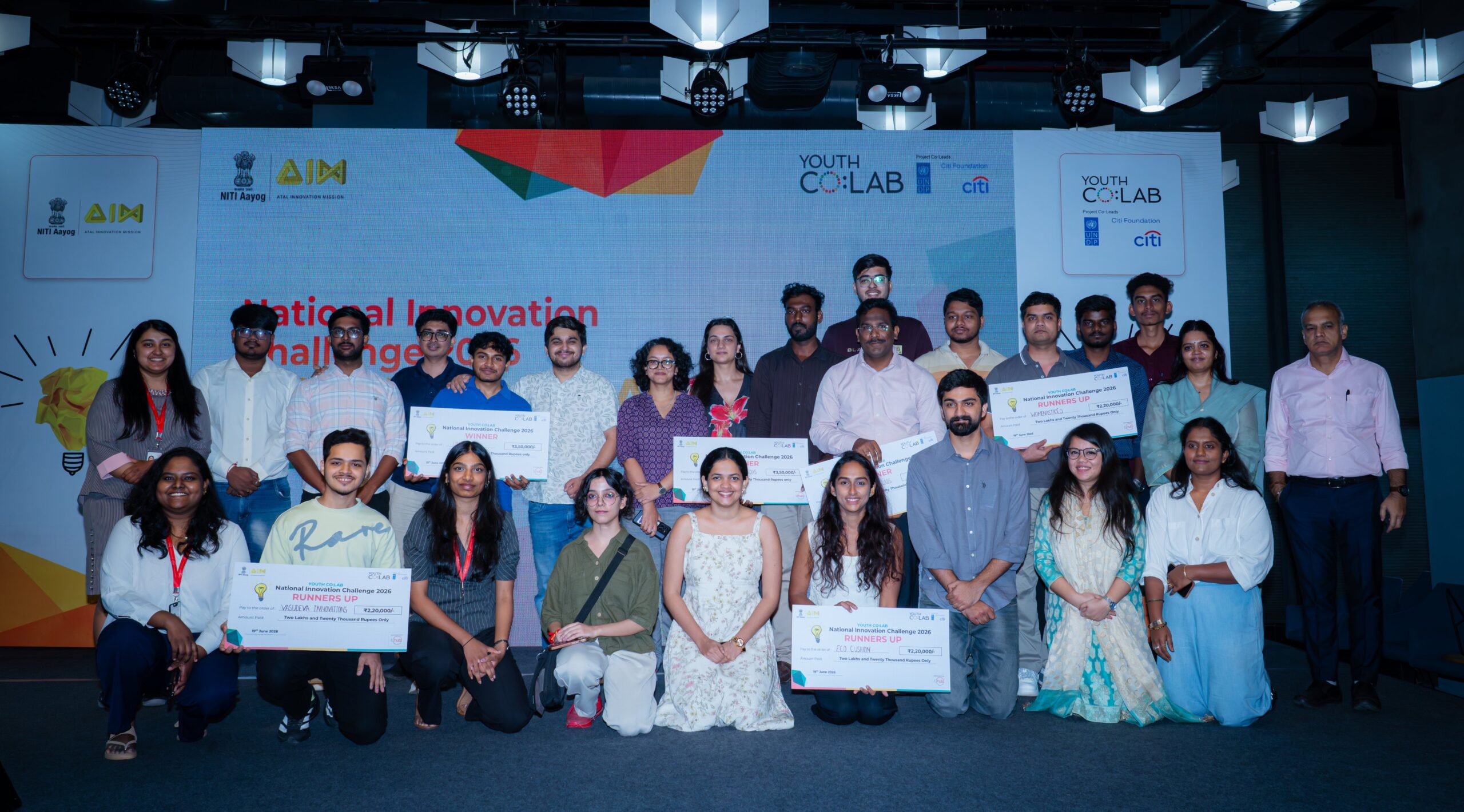 Six Sustainability Startups Win Youth Co National Innovation Challenge 2026 at T-Hub Hyderabad