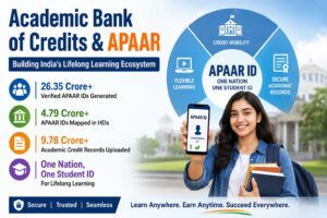India’s Academic Bank of Credits Crosses New Milestone as 26.35 Crore APAAR IDs Power Lifelong Learning Ecosystem