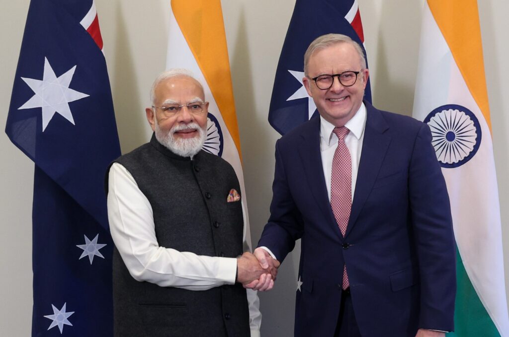 The declaration was jointly adopted by Prime Minister Narendra Modi and Australian Prime Minister Anthony Albanese during the Prime Minister's visit to Australia on Thursday.