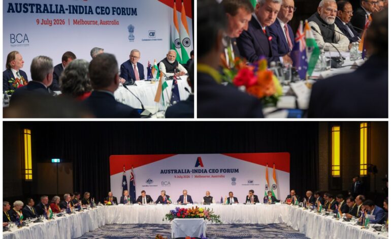 PM Modi invites Australian investors to partner in India’s growth story at Australia-India CEOs Forum