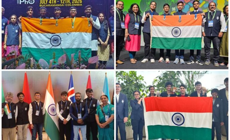 India wins 12 gold medals at global science and mathematics Olympiads