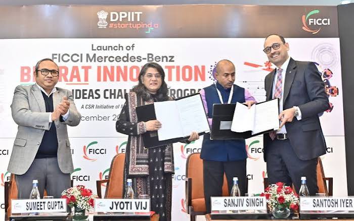 DPIIT Partners with FICCI, Mercedes-Benz India to Strengthen Startup Ecosystem Through Mentorship Programme