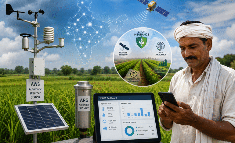 Tech-driven crop insurance system gains momentum with hyperlocal weather network: Govt