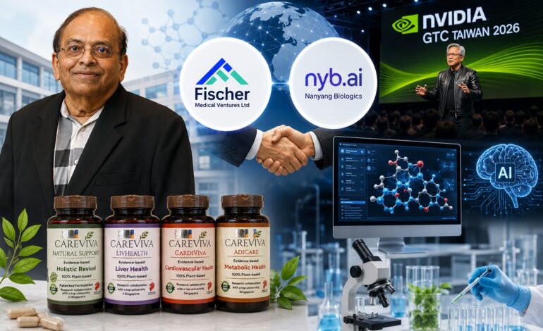 Fischer Medical Ventures to Bring AI-Driven Molecular Research Platform to India Following NVIDIA GTC Recognition