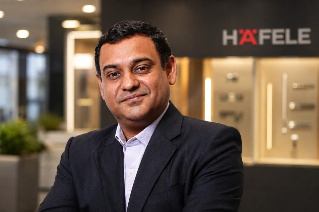Das has been associated with Hafele for more than 11 years and has held several strategic positions within the organisation.