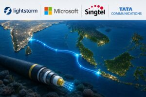 Lightstorm, Microsoft, Singtel and Tata Communications to Build AI-Focused India–Southeast Asia Submarine Cable