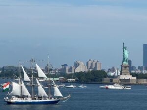 INS Sudarshini Reaches New York to Join US 250th Independence Celebrations