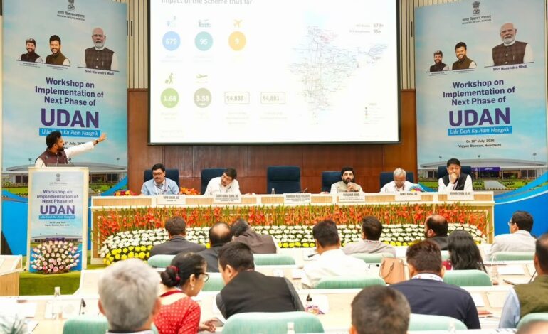Civil Aviation Ministry outlines implementation strategy for Modified UDAN at stakeholder workshop
