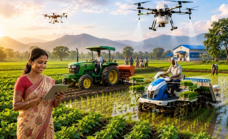 SMAM powers India’s farm mechanisation drive: Over 21.6 lakh machines distributed, drone farming gains momentum