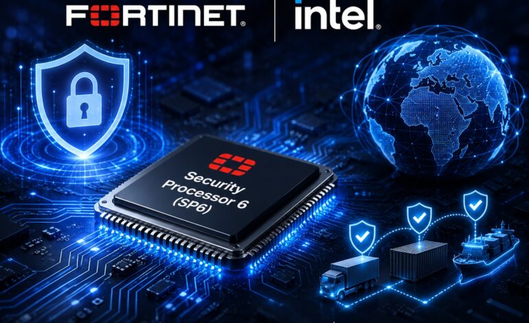 Fortinet partners with Intel to develop next-generation cybersecurity chip, strengthen global supply chain resilience