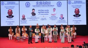 Gati Shakti Vishwavidyalaya graduates 121 students, honours Metro Man E. Sreedharan with first honorary PhD