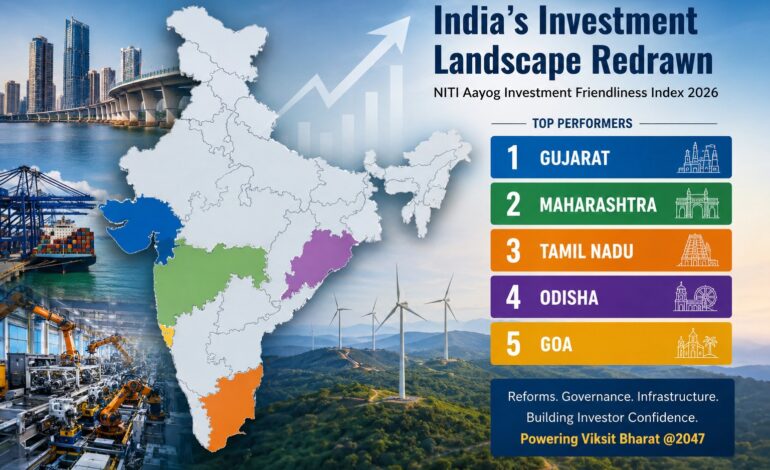 Odisha’s rise signals India’s new investment geography as NITI Aayog index redraws state rankings