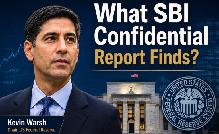 SBI Research Flags New Era for US Fed Under Kevin Warsh, Says Communication Strategy Could Reshape Global Markets